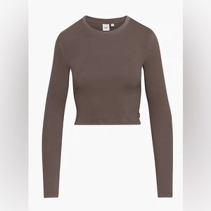 Aritzia Tna Ribbed Waist Longsleeve